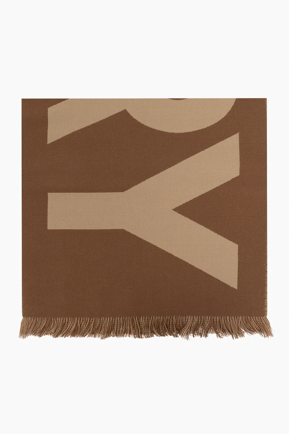 Scarf with logo