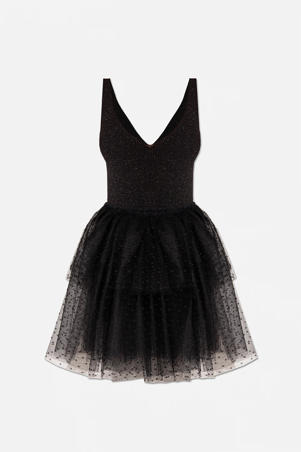 BLACK Bodysuit with skirt