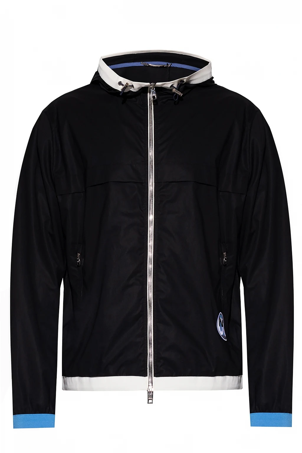 BLACK Hooded jacket