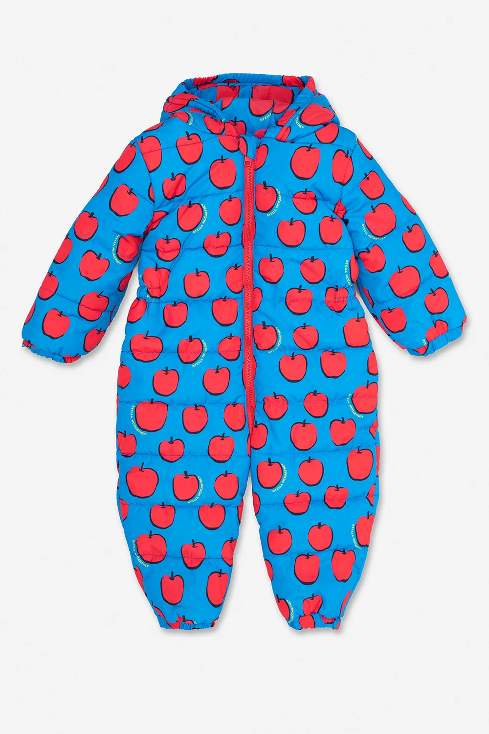 BLUE Insulated hooded jumpsuit