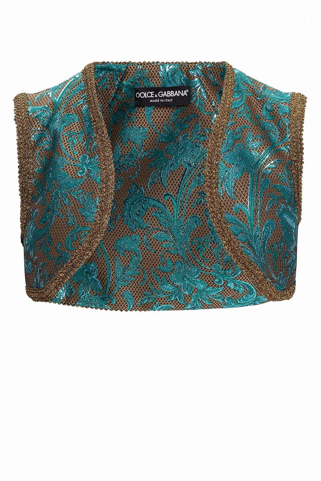 BLUE Patterned vest