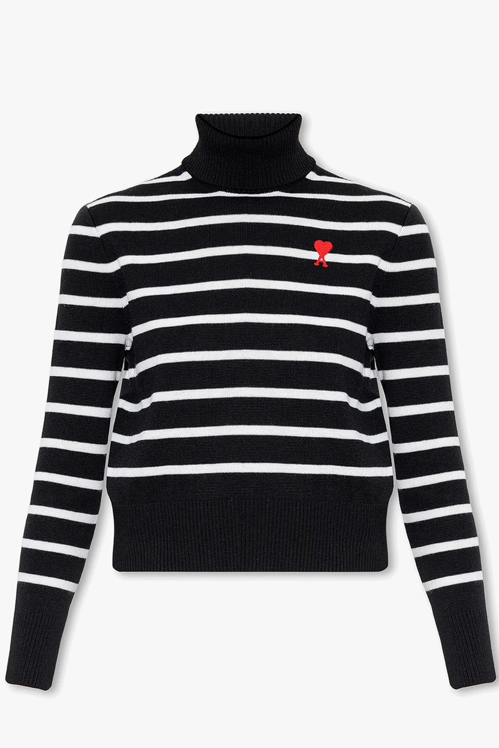 Turtleneck sweater with logo