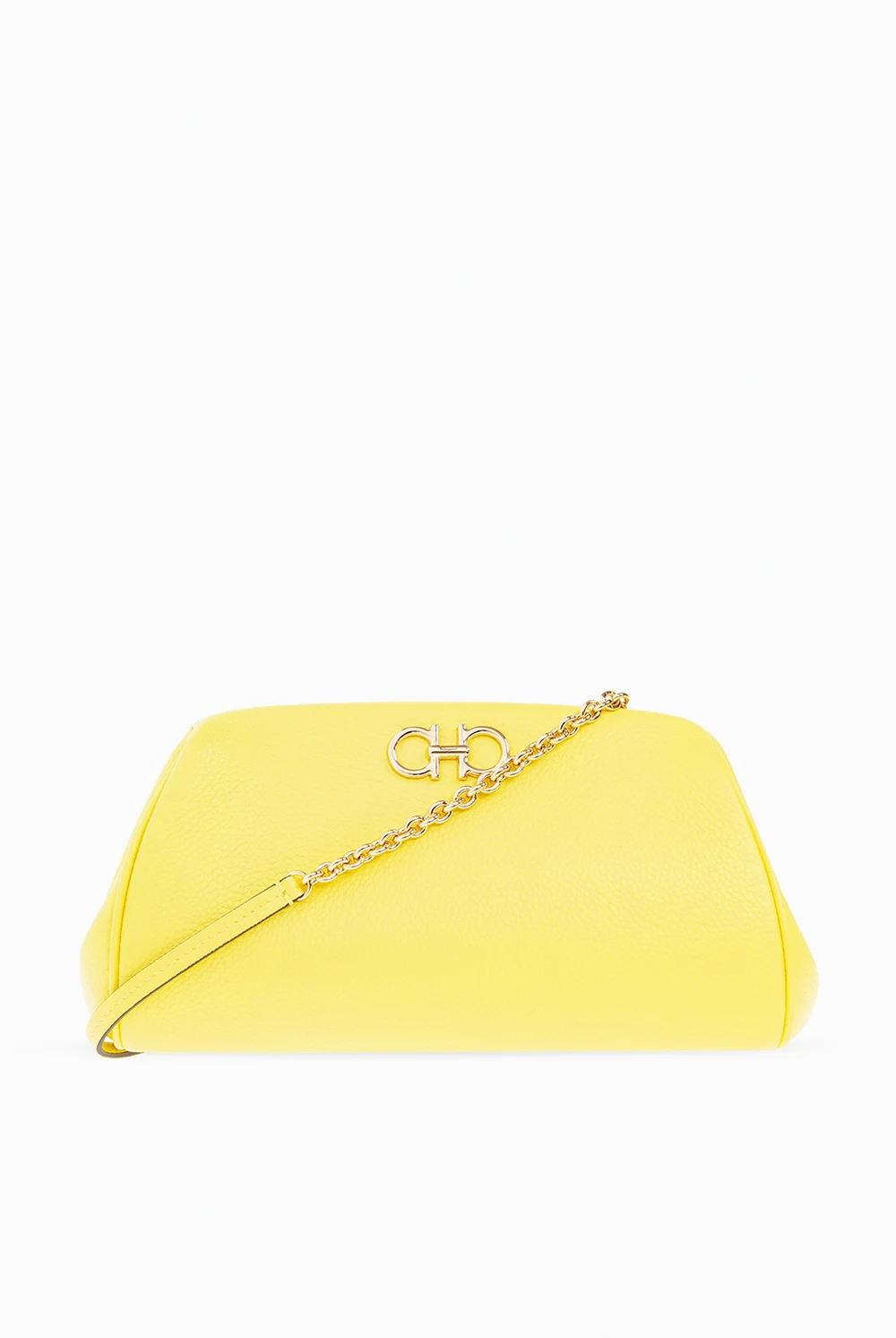 Leather shoulder bag