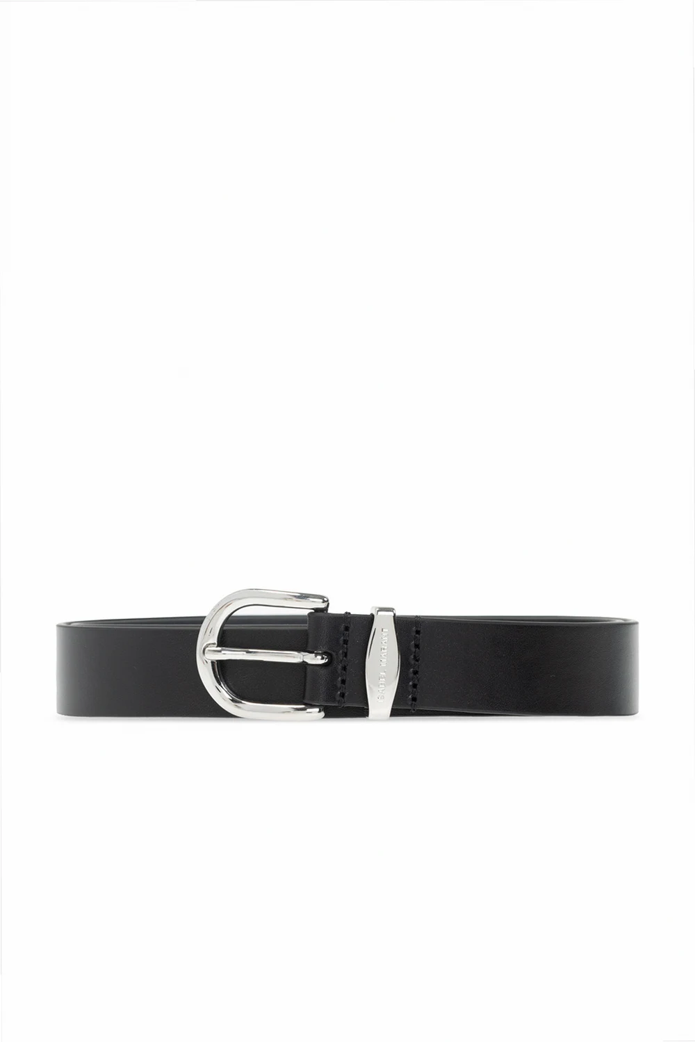 Belt with logo