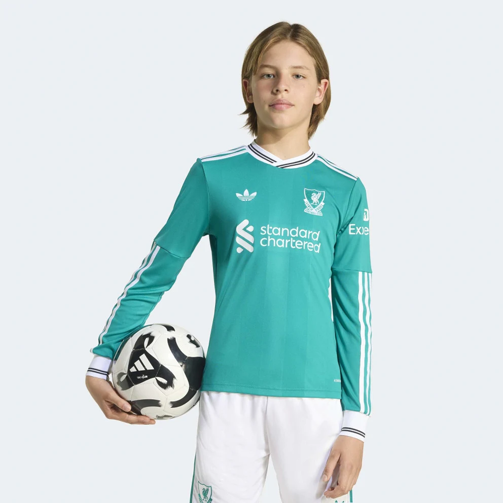 Liverpool FC 25/26 Third Longsleeve Kids' Football Jersey