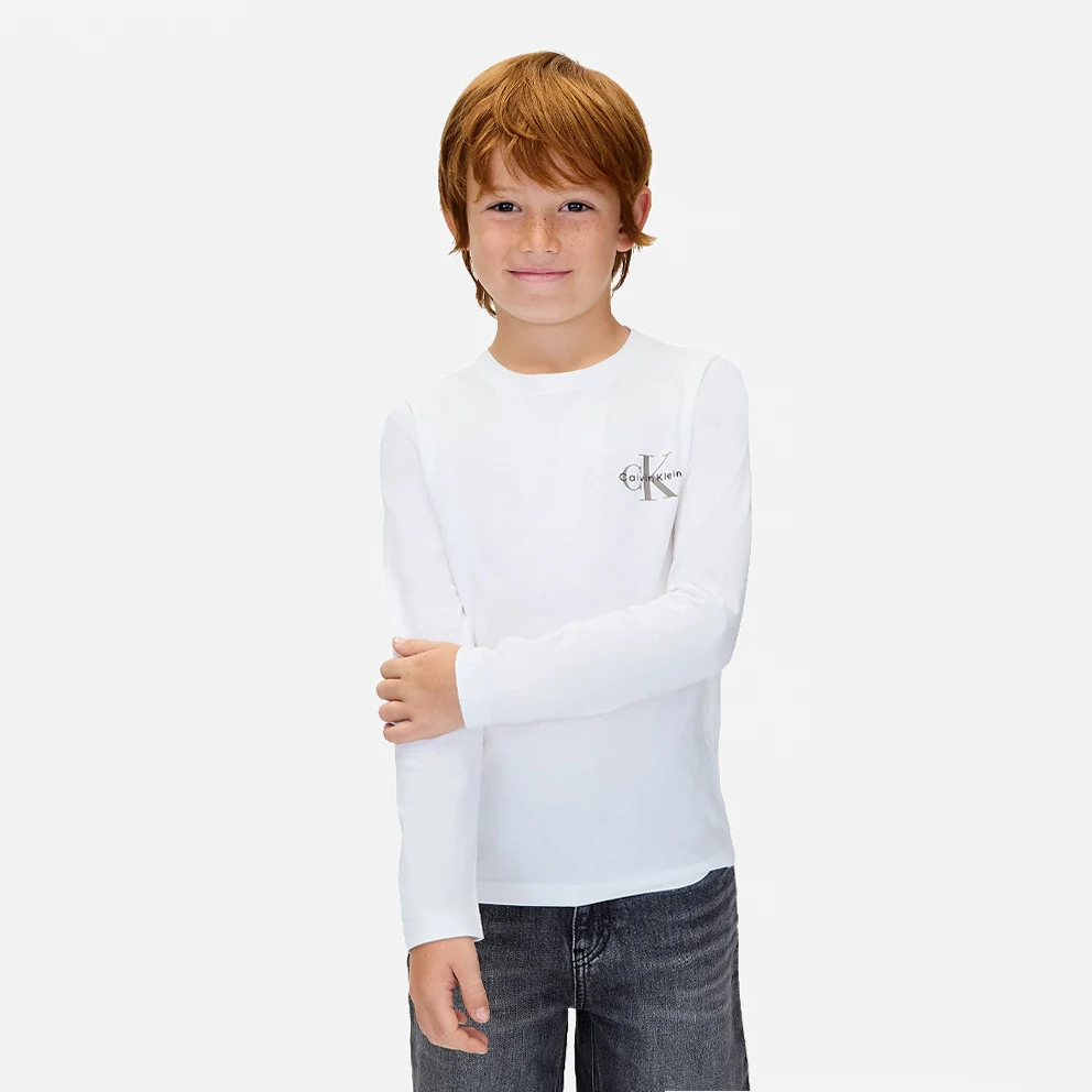 Chest Monologo Kids' Longsleeve