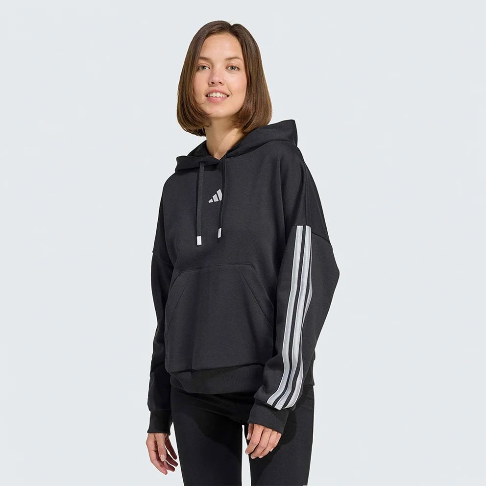 Essentials 3-Stripes Fleece Women's Hoodie