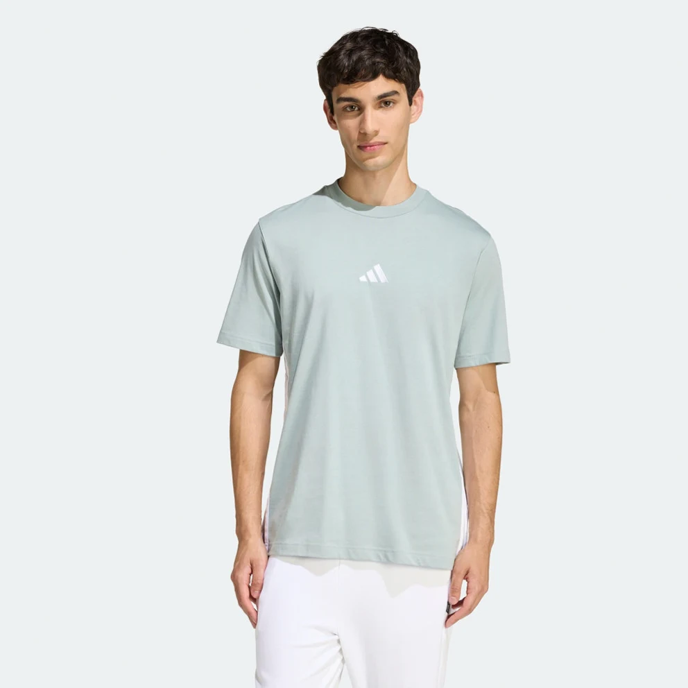 Essentials 3-Stripes Single Men's T-Shirt
