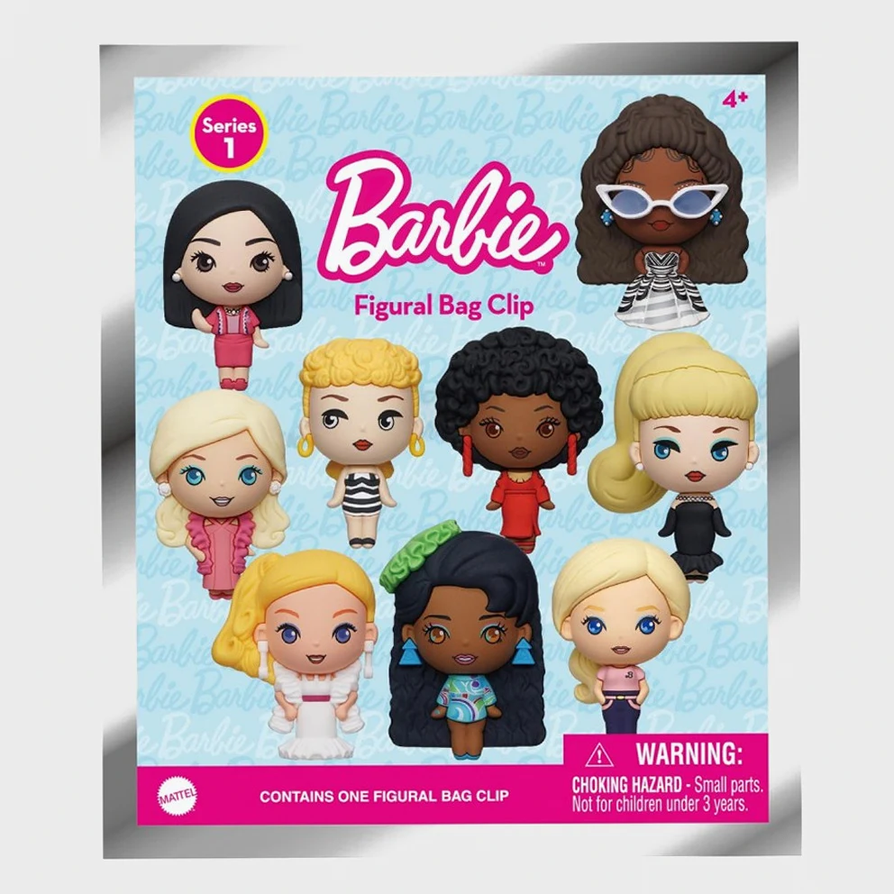 Barbie Figures Bag Clip Keychain