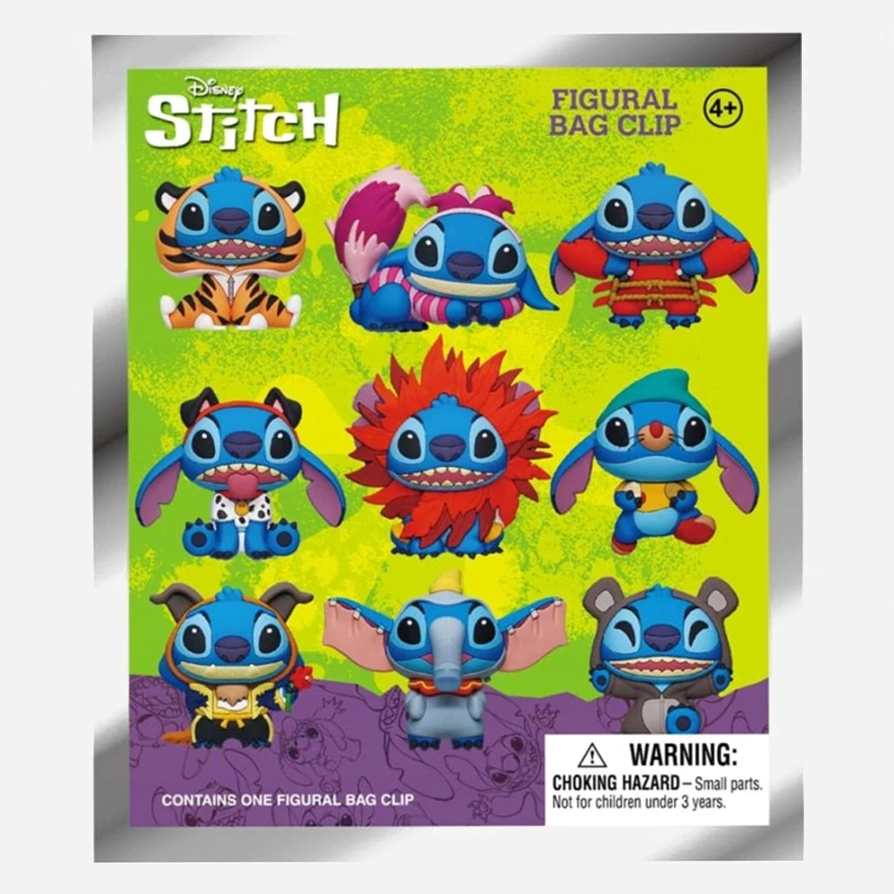 Disney: Stitch Figures Bag Clip Keychain
