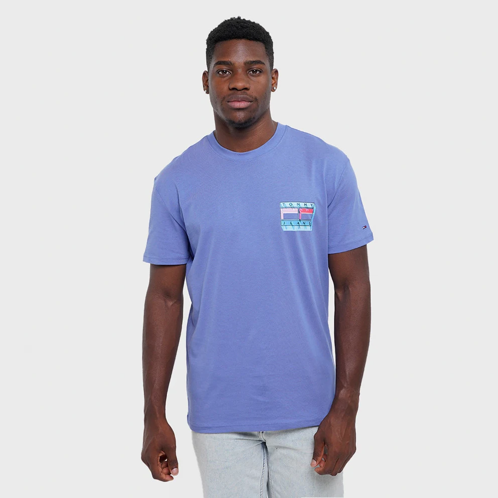 Back Graphic Crew Neck Men's  T-Shirt