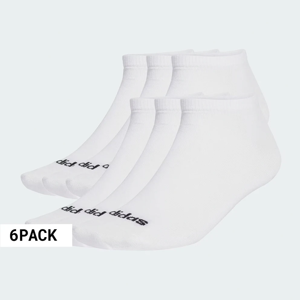 U Linear Crew Socks Cushioned Socks 6 Pair Pack