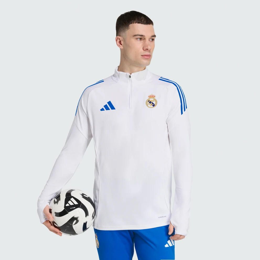 Real Madrid FC Tiro 25 Men's Half-Zip Training Long Sleeve