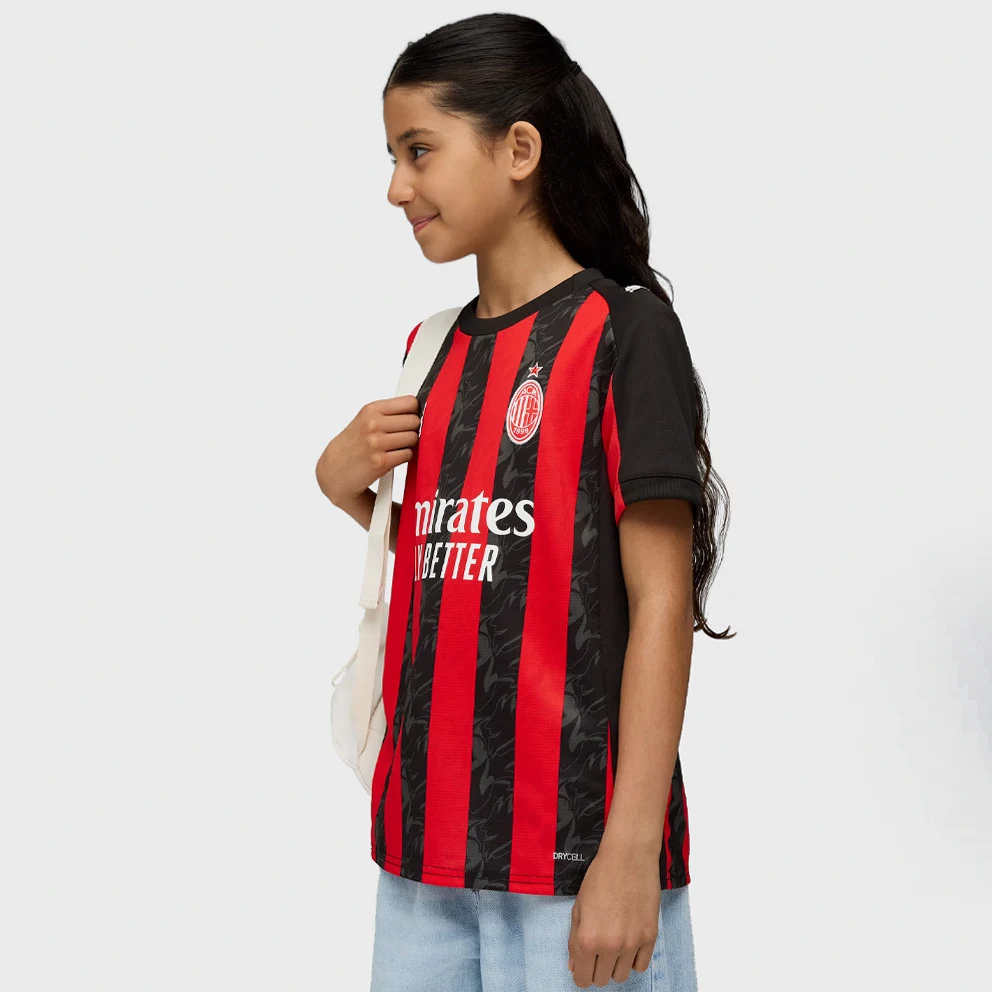 AC Milan FC 2025/2026 Home Kids' Football Jersey