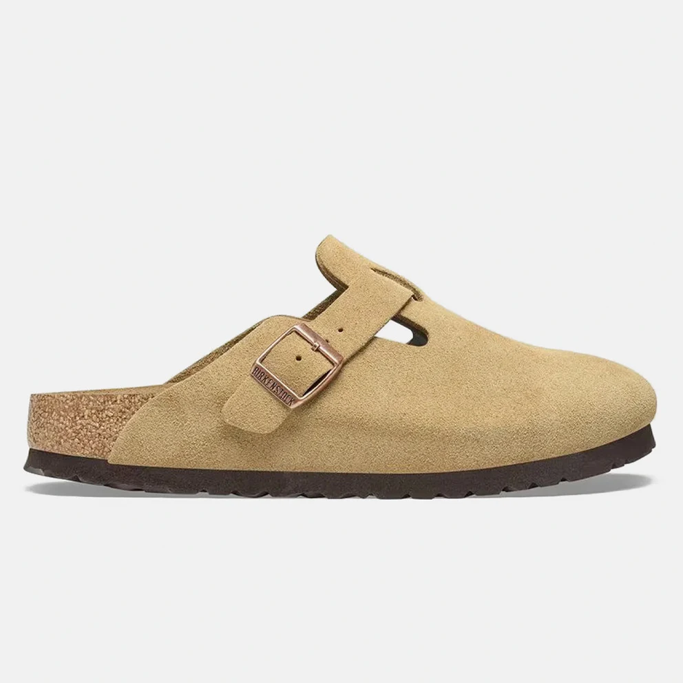 Boston Leve Latte Cream Soft Footbed Regular Unisex Slippers