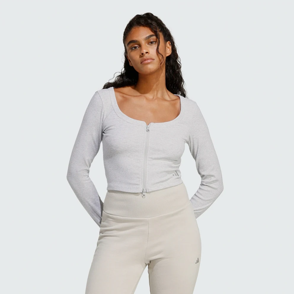 W Seasonal Essentials Rib Track Top