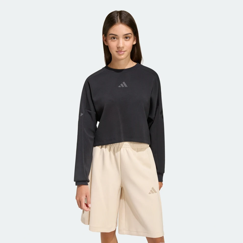 K Future Icons 3 Stripes Cropped Sweatshirt