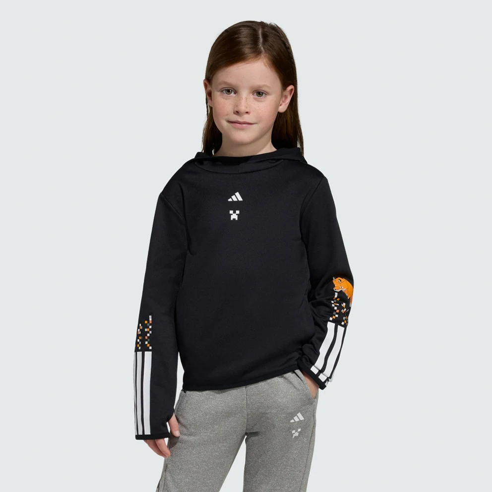 K Minecraft Training 3 Stripes Hoodie