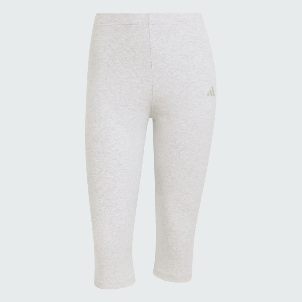 W Seasonal Essentials Rib Capri Leggings
