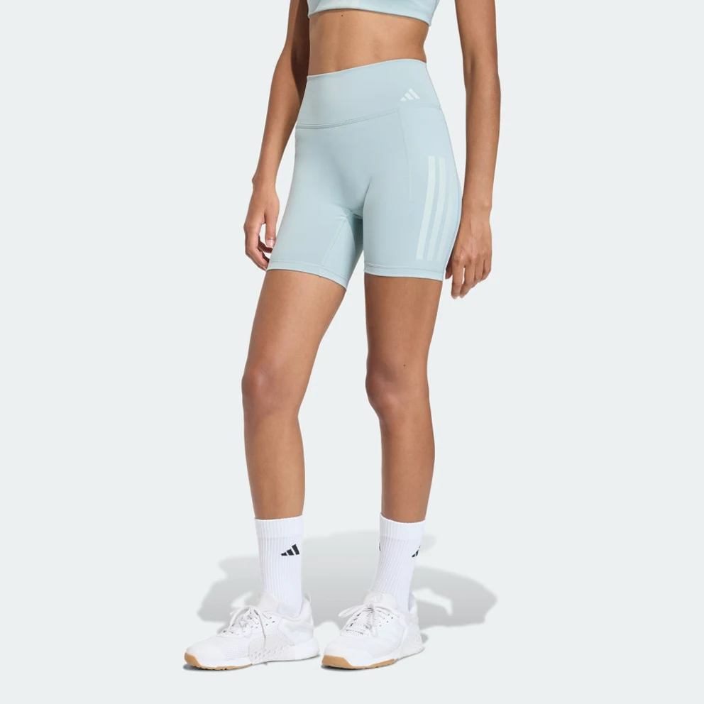 W Optime Workout 3-Stripes Short Leggings