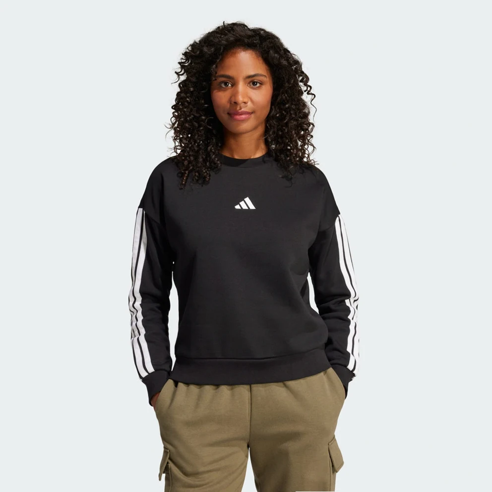 W Essentials 3-Stripes Fleece Sweatshirt