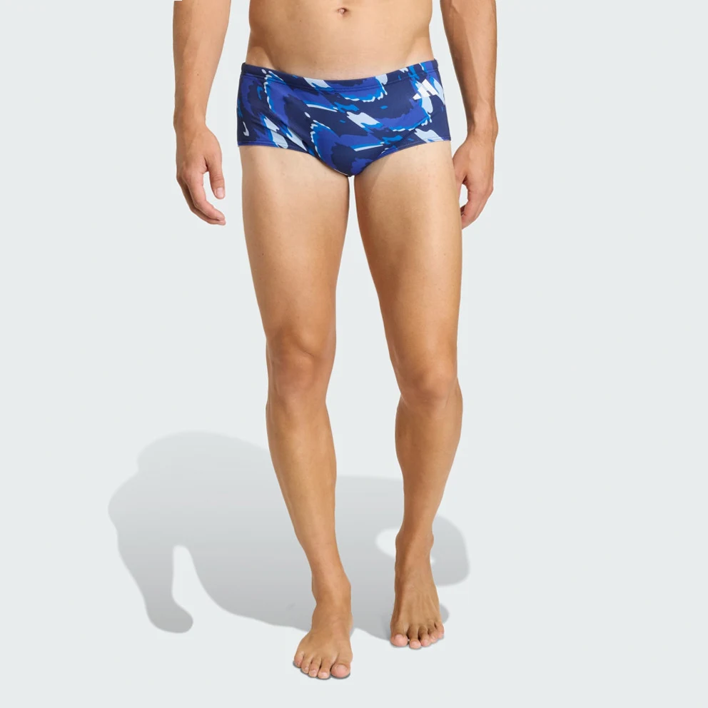 M Ripstream Team Graphic Swim Wide Trunks