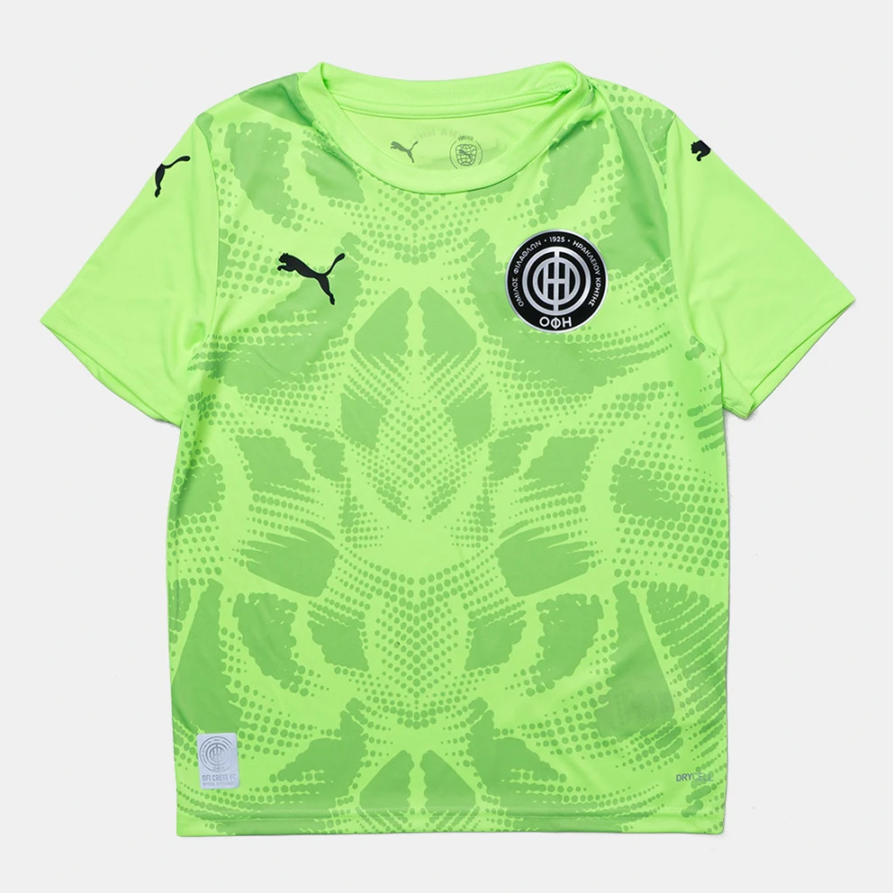 x OFI FC 1st Goalkeeper Αppearance 2025-2026 Kids' Football Jersey