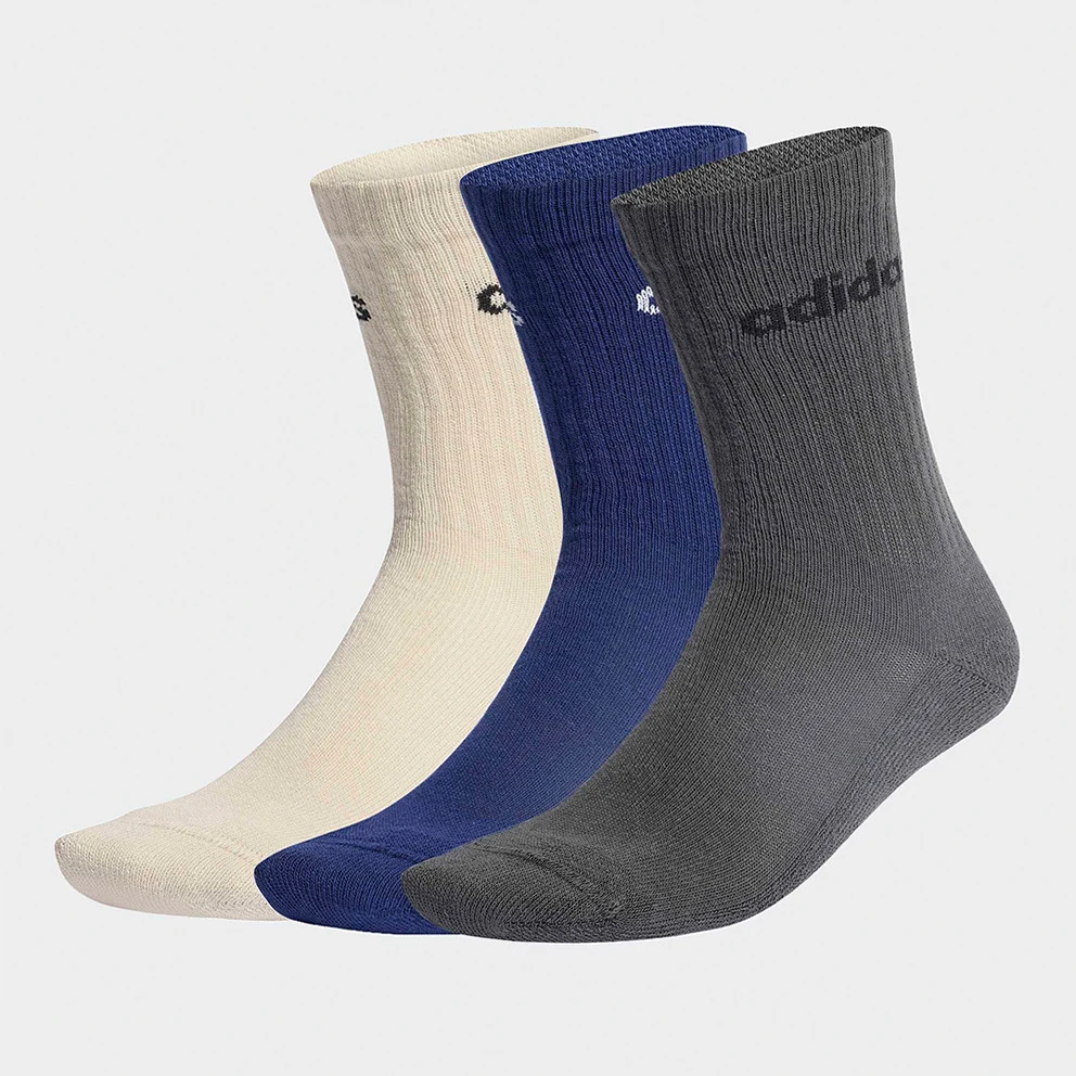 Linear Crew Socks Cushioned Socks 6 Pair Pack