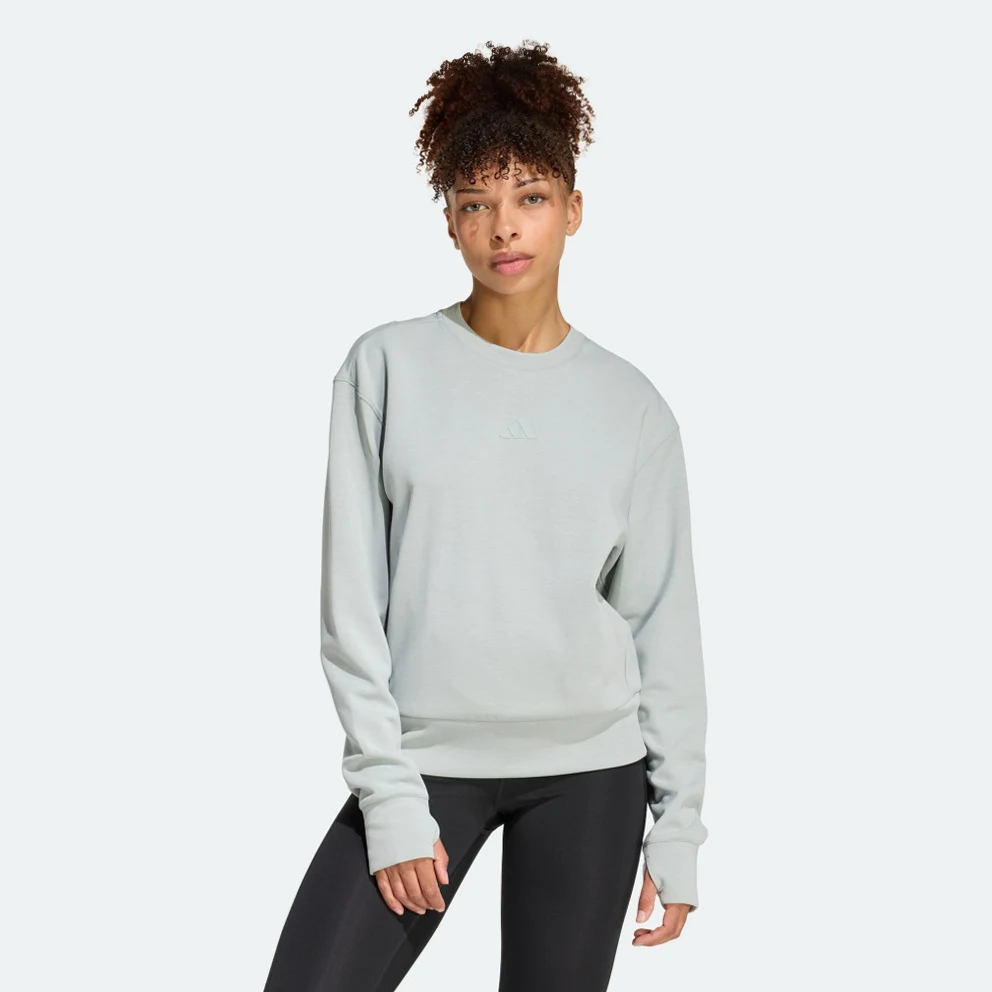 W Designed-For-Training Warm-Up Crewneck Sweatshir