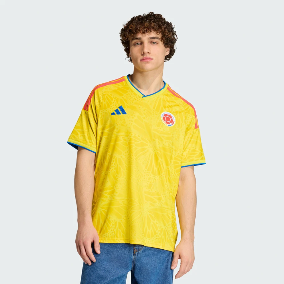 National team of Colombia 26 Home Men's Football Jersey