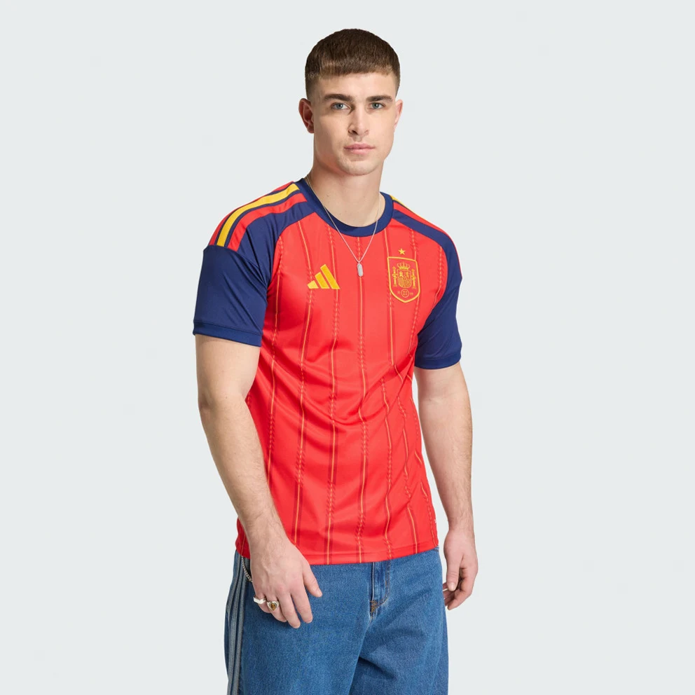 National team of Spain 26 Home Replica Men's Football Jersey