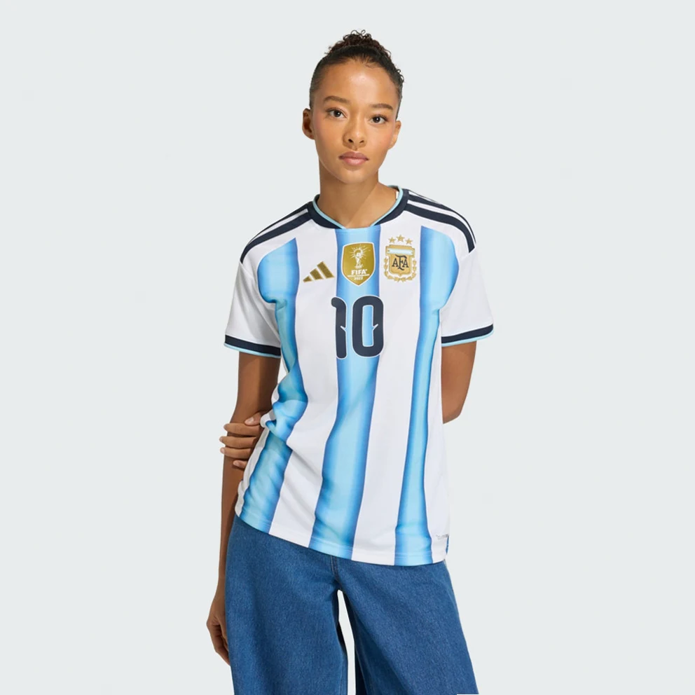 National team of Argentina 26 Home Women's Football Jersey