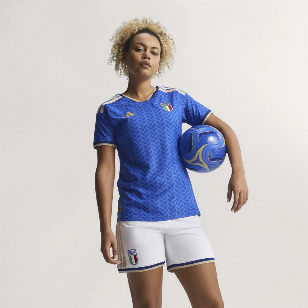 National team of Italy 26 Home Authentic Women's Football Jersey