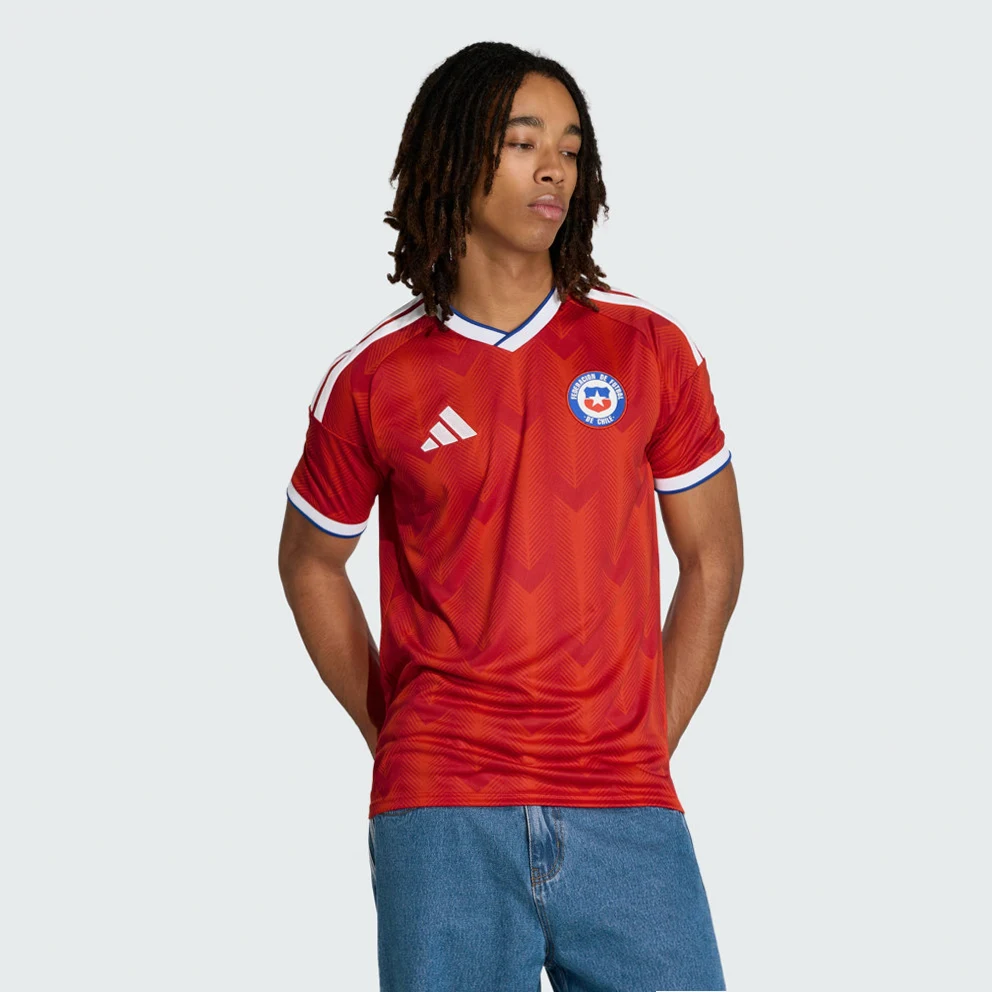 National team of Chile 26 Home Men's Football Jersey