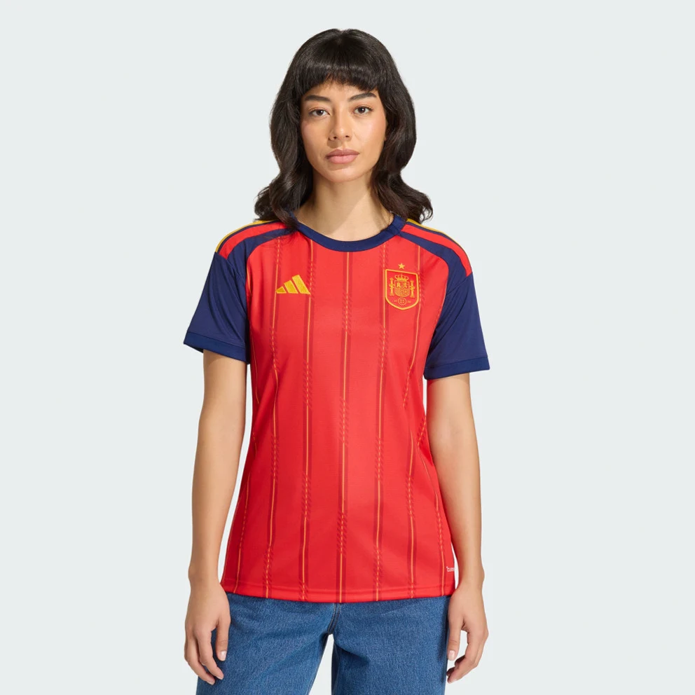 National team of Spain 26 Home Women's Football Jersey