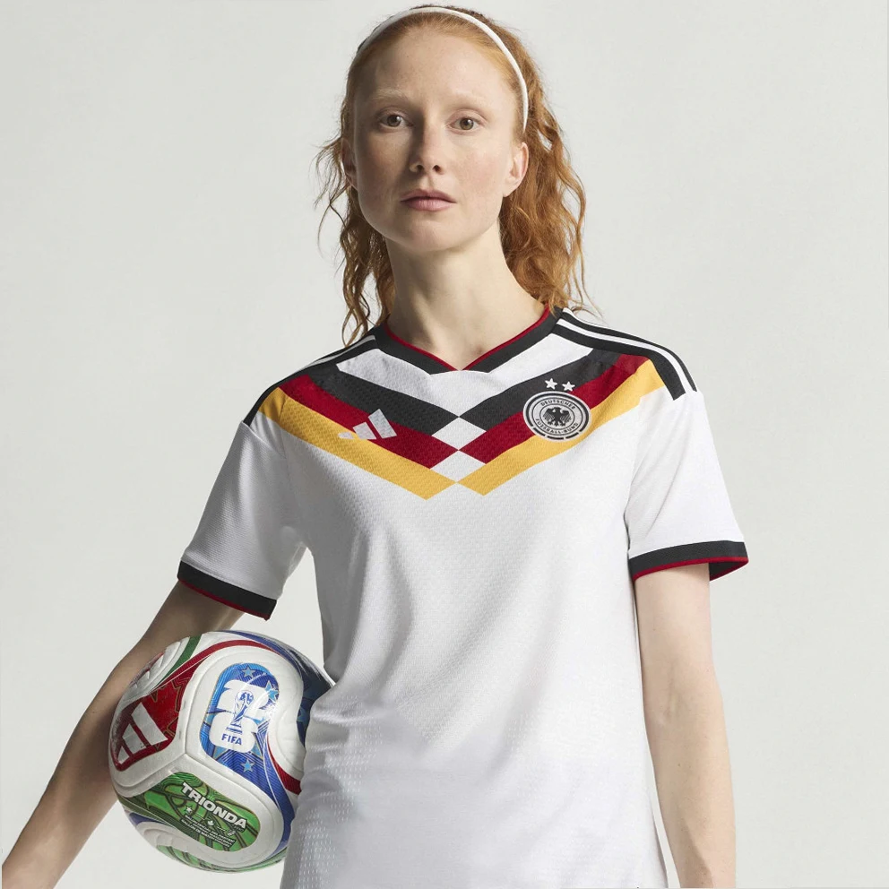 National team of Germany 26 Home Authentic Women's Football Jersey