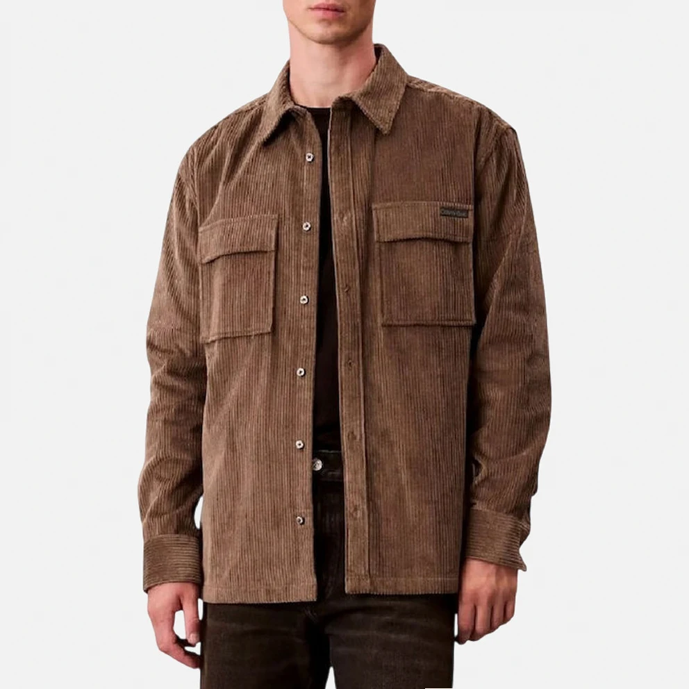 Corduroy Pocket Men's Shirt