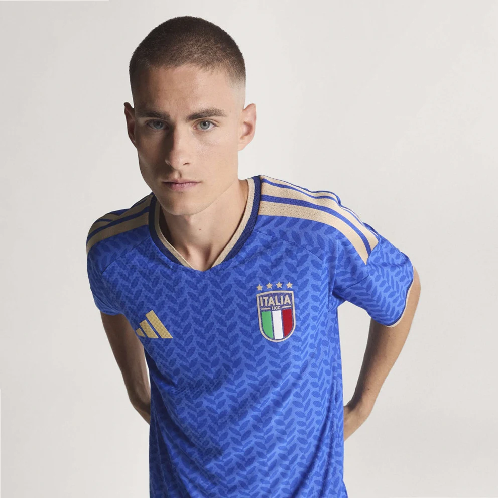 National team of Italy 26 Home Authentic Men's Football Jersey
