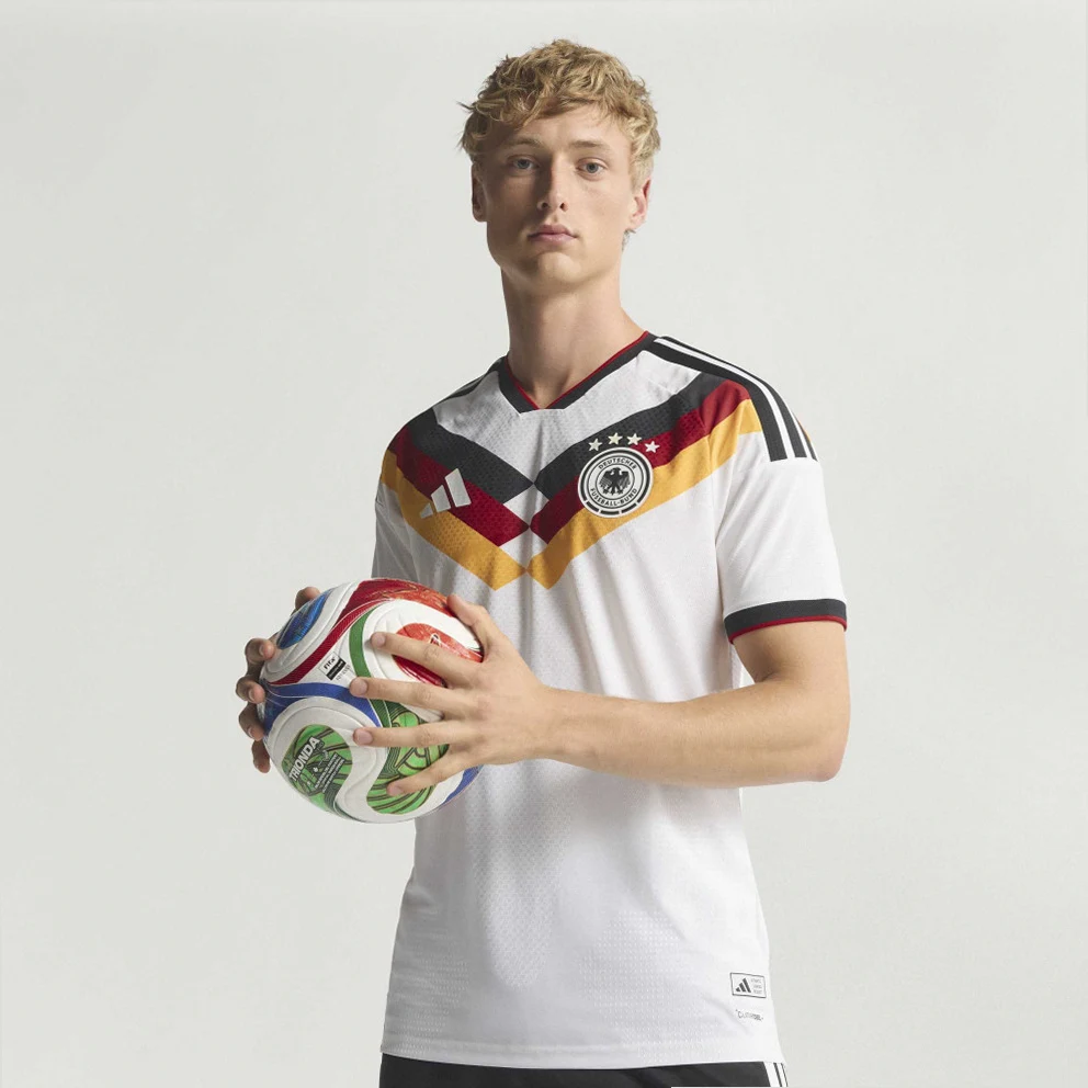 National team of Germany 26 Home Authentic Men's Football Jersey