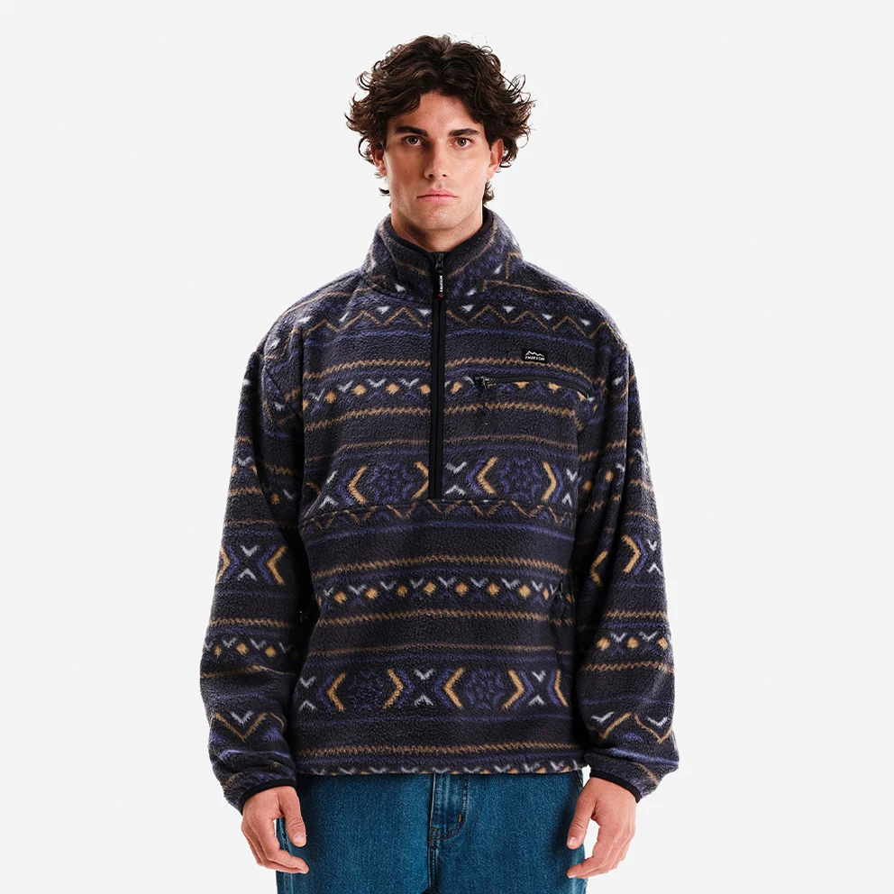 Half Zip Sherpa Men's Sweatshirt