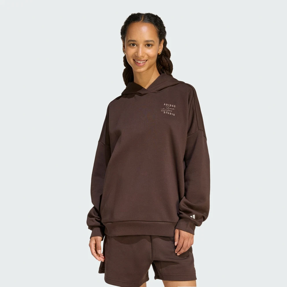 W 3 Stripes Studio Hoodie