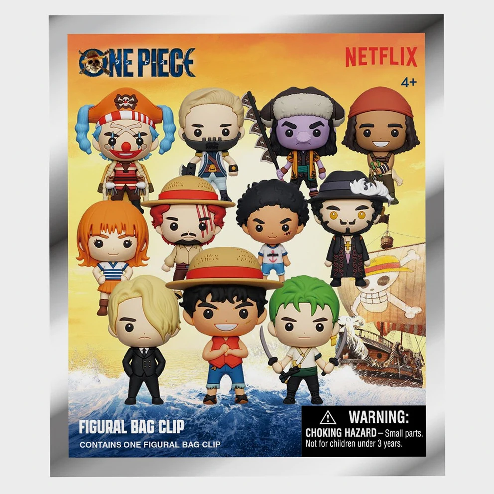 One Piece Figures Bag Clip Keychain