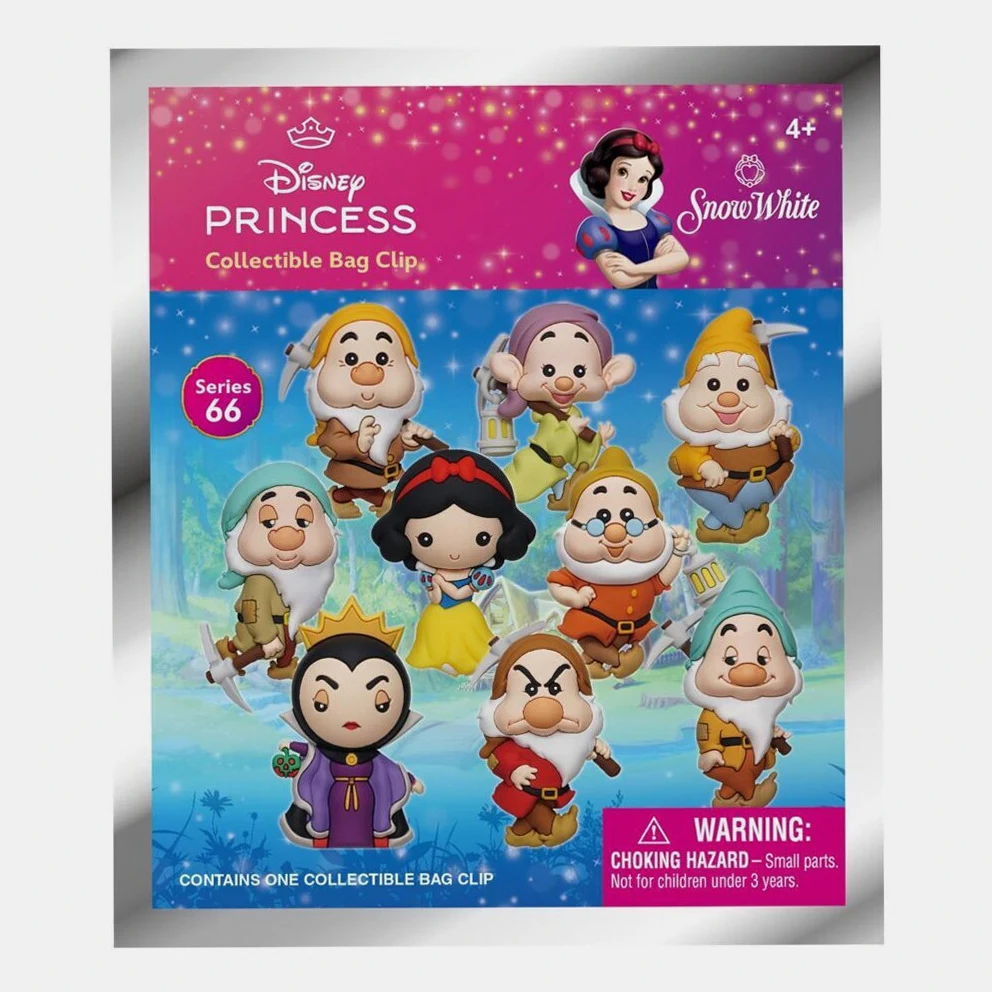 Disney: Snow White Figures Bag Clip Keychain