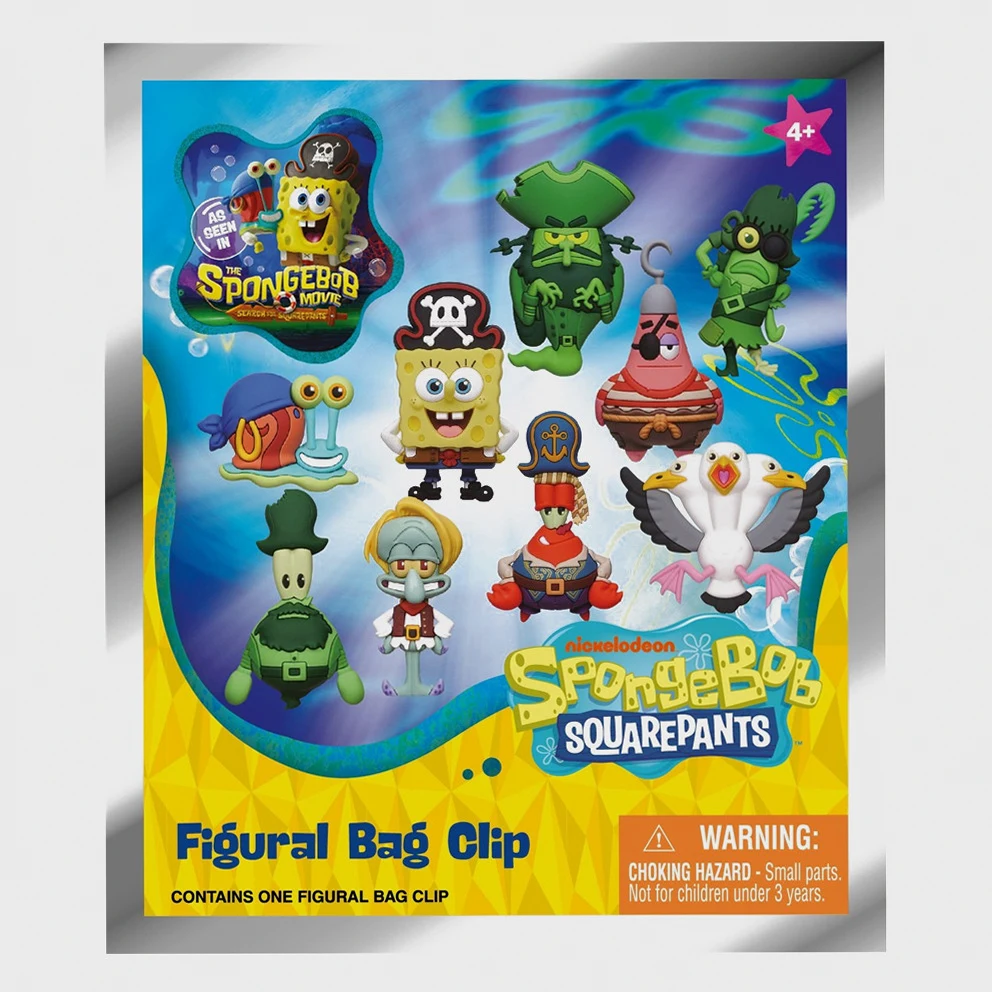 The SpongeBob Figures Bag Clip Keychain