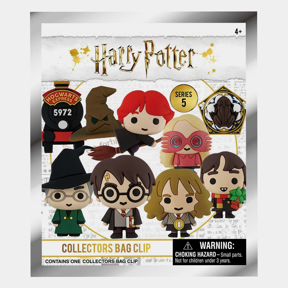Harry Potter Figures Bag Clip Keychain