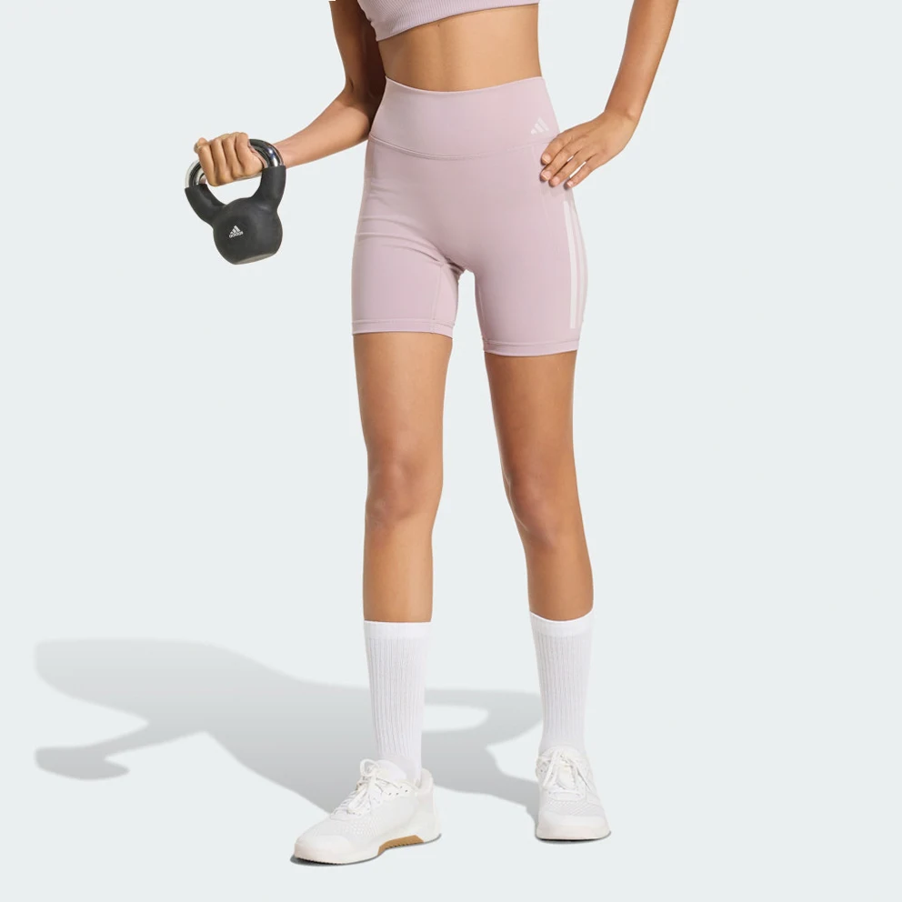 W Optime Workout 3-Stripes Short Legging