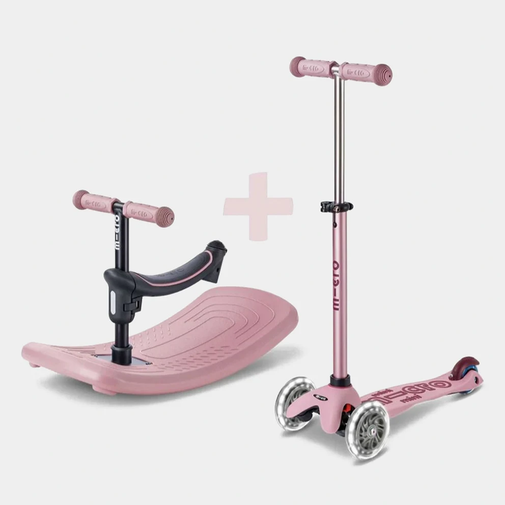 Mini Deluxe Rock & Go Led Kids' Scooter