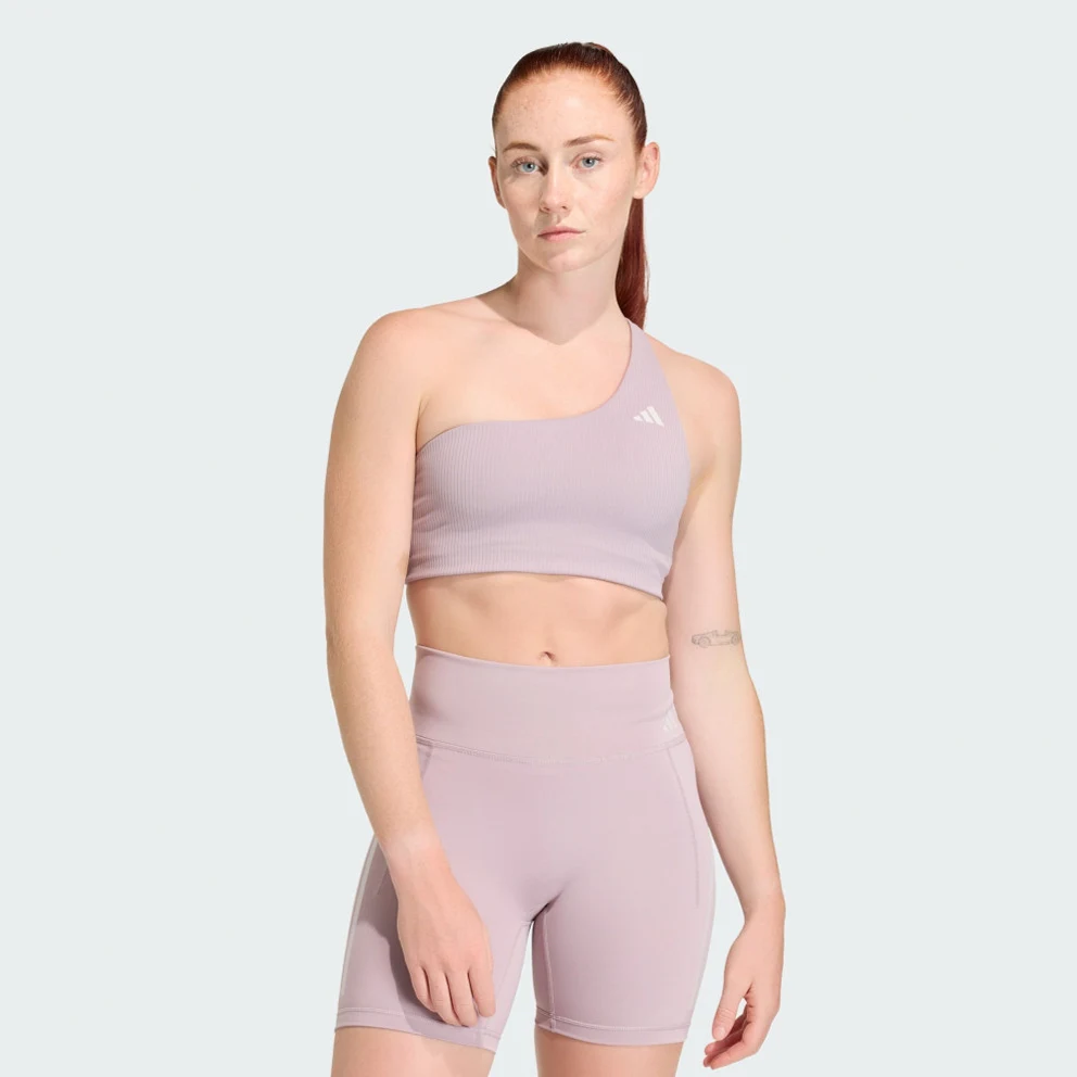 W Optime Workout Rib One Shoulder SupBra