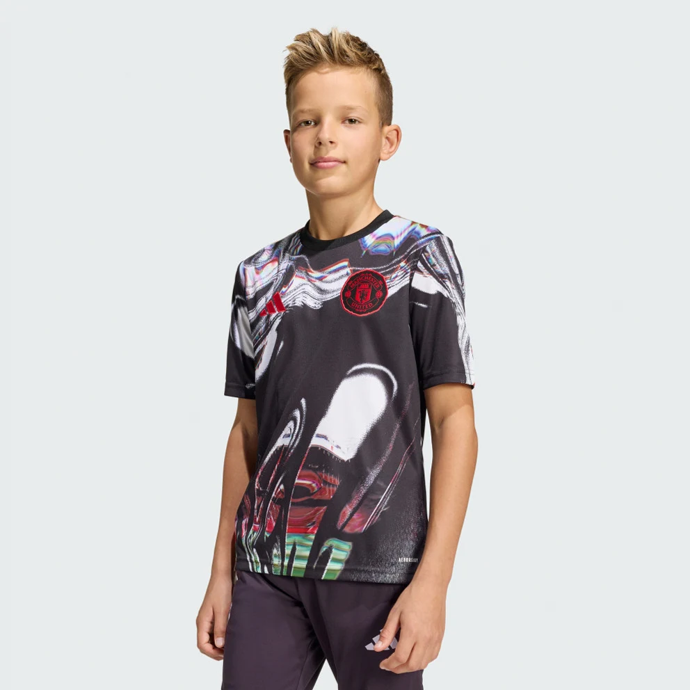 Manchester United FC 25/26 Pre-Match Kids' Football Jersey