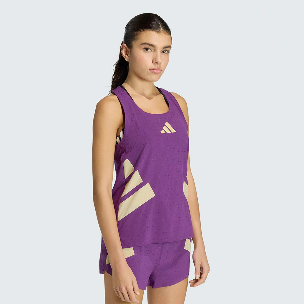 W Adizero Road To Records Singlet